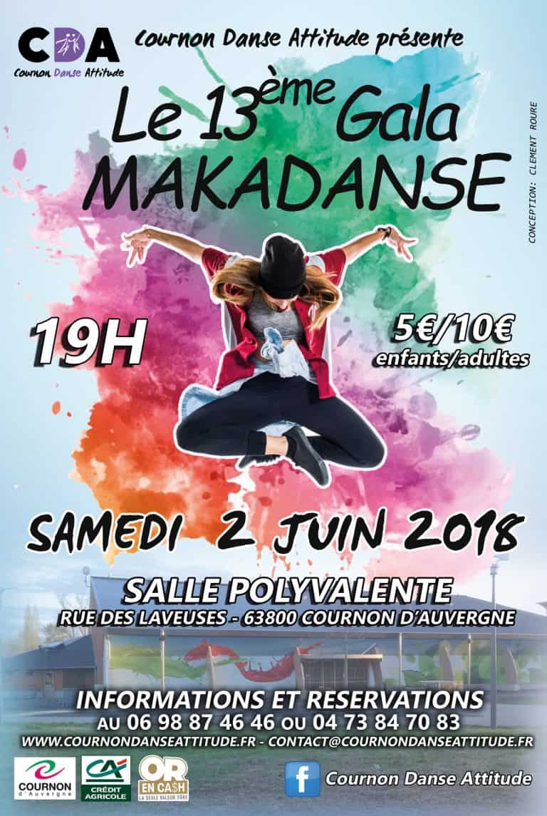 Affiche-Gala-Cournon-Danse-Attitude - Cournon Danse Attitude